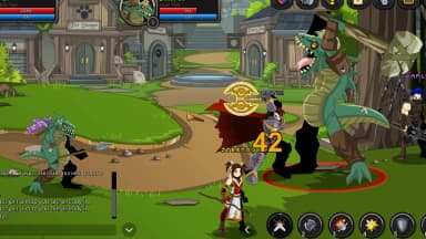 Logo von AdventureQuest Worlds